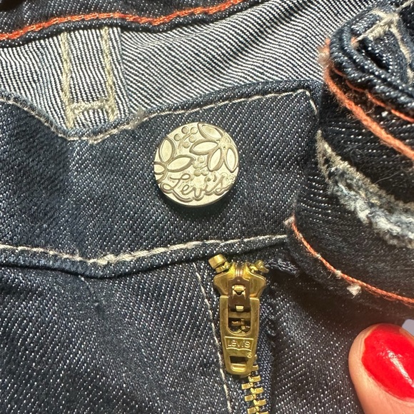 NWT Women’s Levi’s Dark Wash Bootcut Denim Jeans Size 12 Regular - Picture 8 of 14